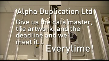 CD Duplication, DVD Duplication, Blu-ray Duplication - Alpha Duplication Ltd