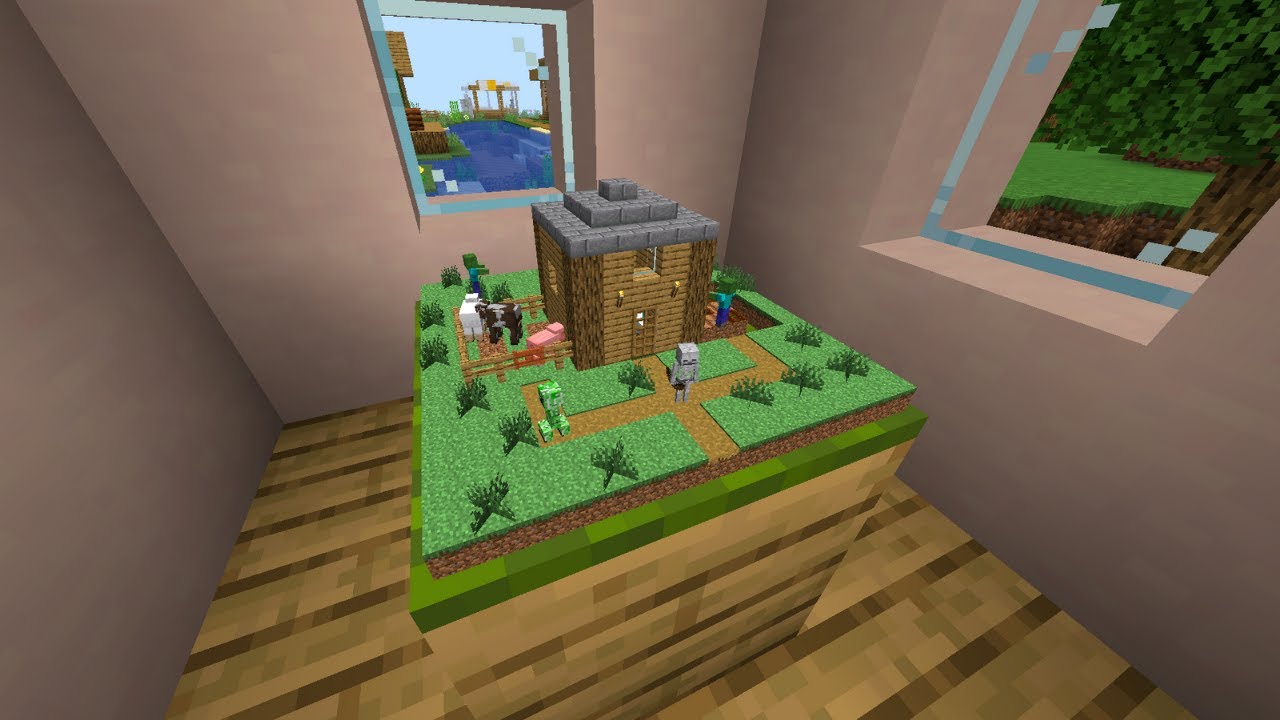 How To Build A Tiny House in Minecraft (Mod Download in Description) YouTube