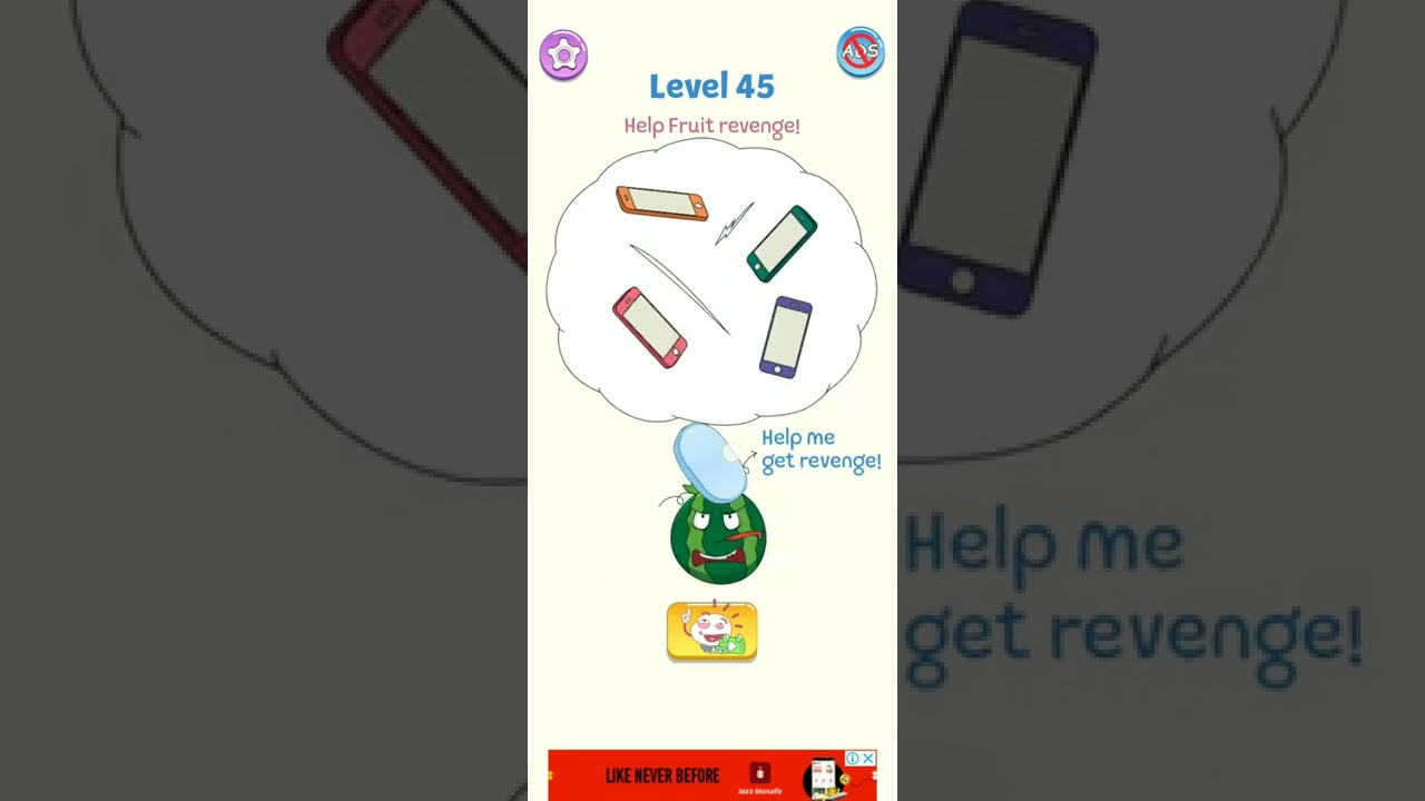 Dop 5:Erase Master all Levels Gameplay Part 5 (ios android)Game level 43-46 Complete sulotion