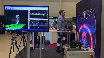 Live Demo of The MotionMonitor integration of the Bertec Instrumented Treadmill