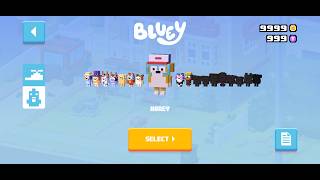New update in Crossy Road Castle Bluey character Playing as Honey