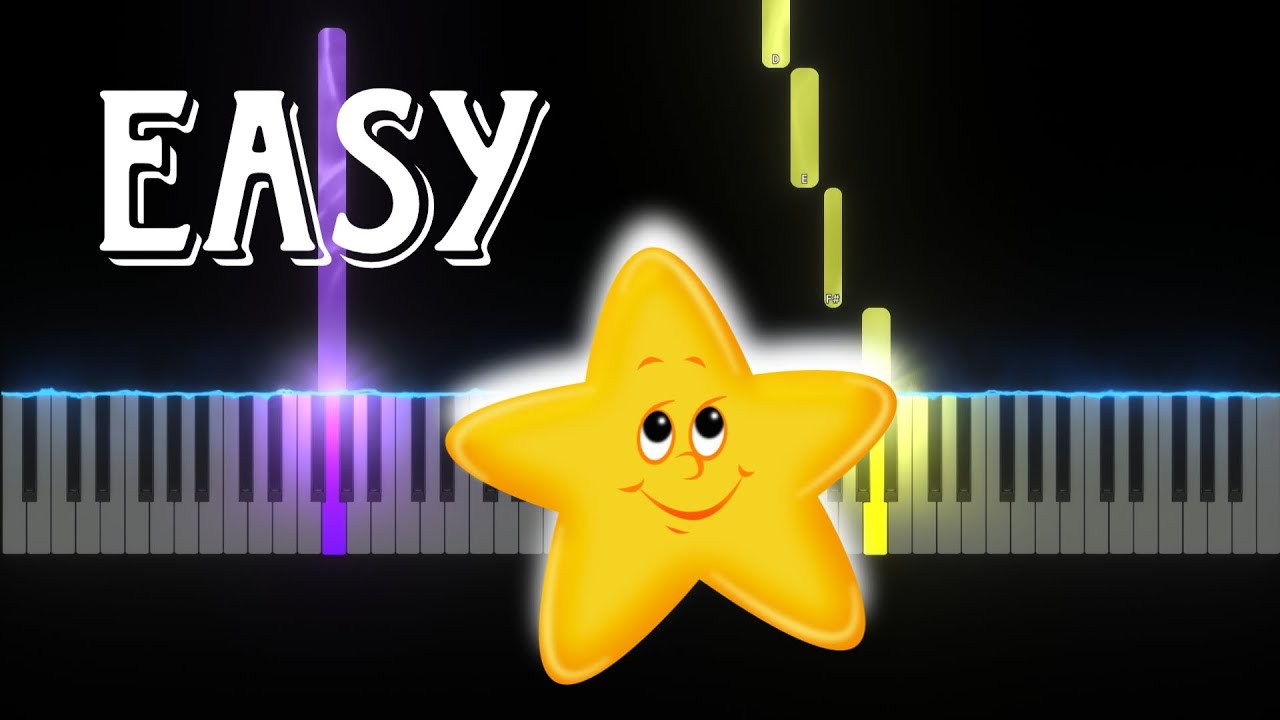 Twinkle Twinkle Little Star (Easy Piano Tutorial)