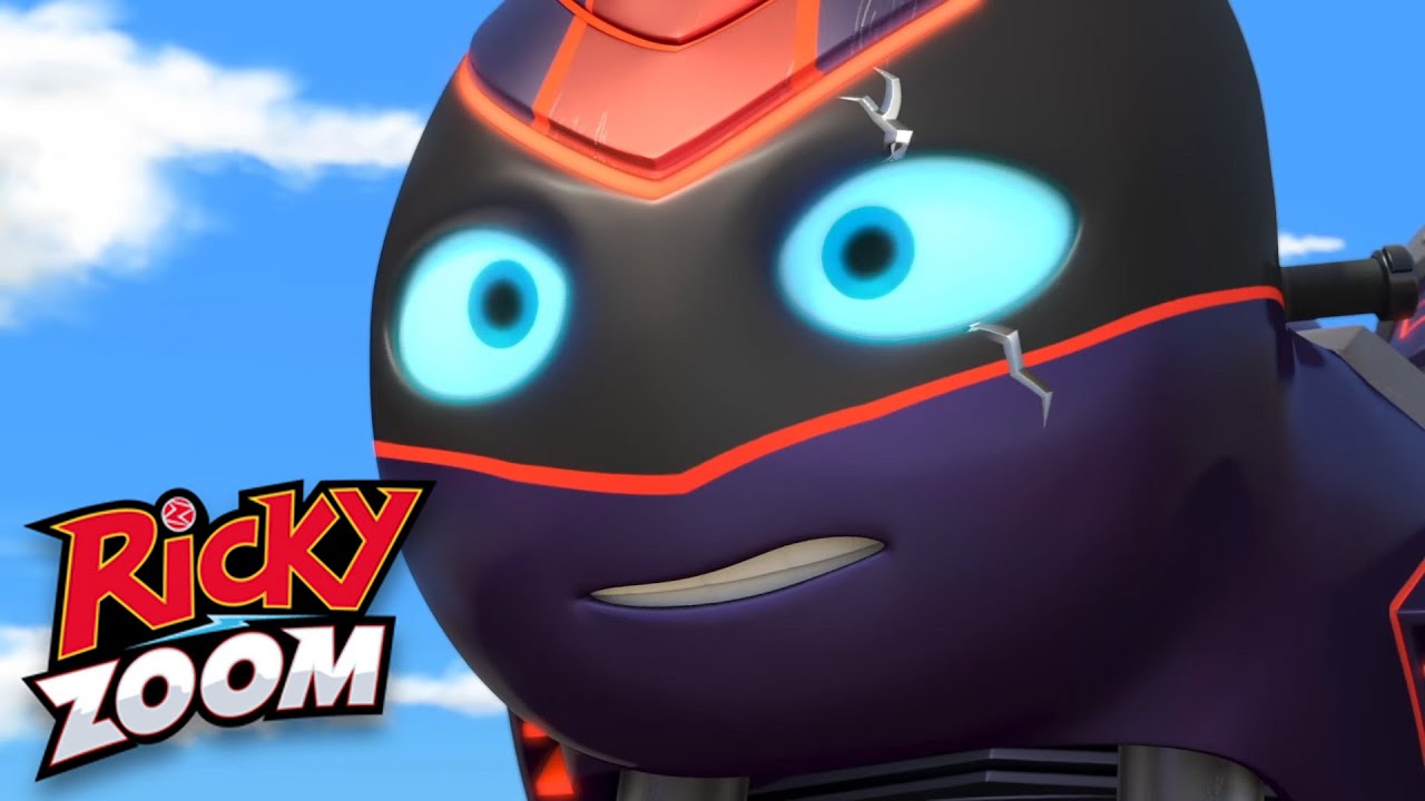 Mind Control!⚡️Ricky's Loose Wheel!? ⚡️ Motorcycle Cartoon Ricky Zoom