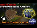 Quest: "Decor Treasure Hunt" How to get Stormwind Round Platform | WOW Housing