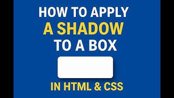 How to apply shadow to a box in CSS? | Aura Coder