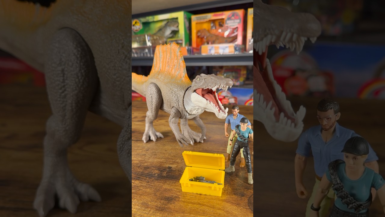 Jurassic World Rebirth Spinosaurus Ambush Set Unboxing 