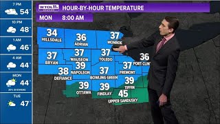Cold front will make for a cooler Monday | WTOL 11 Weather