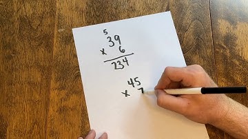 Two by One Digit Multiplication Video Example: Mr. Kidder