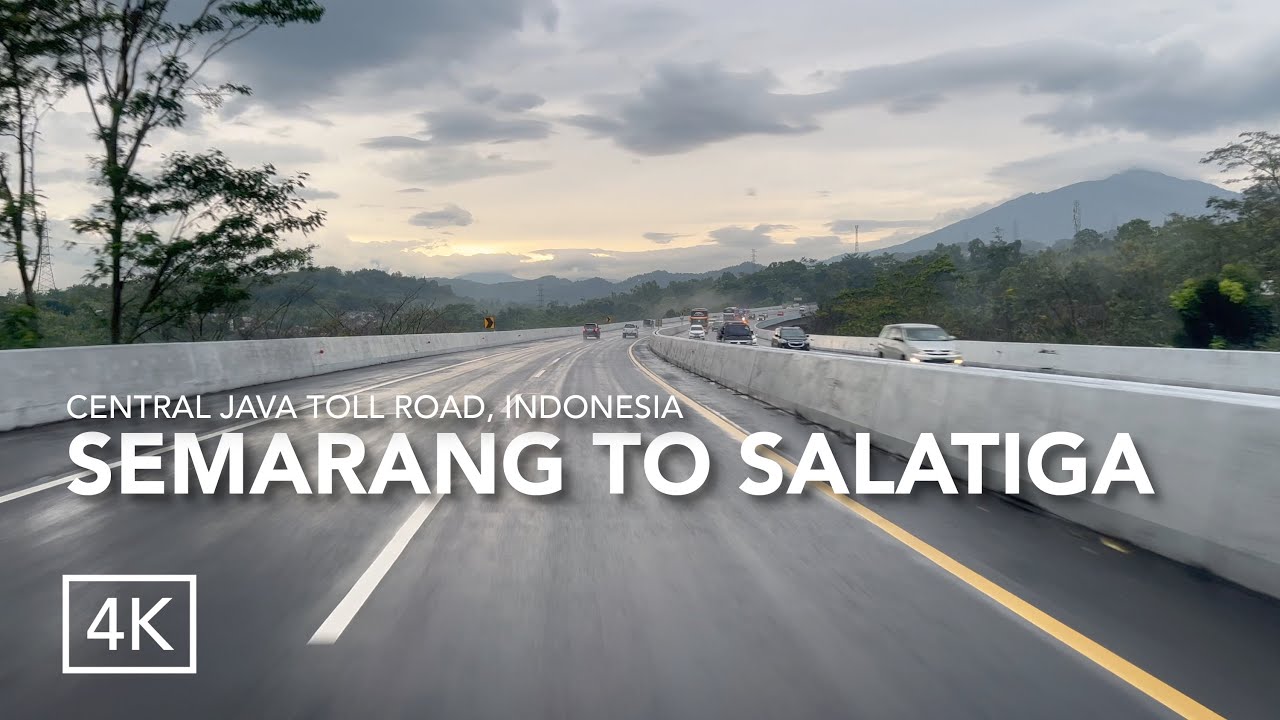 JALAN TOL SEMARANG - SALATIGA SAAT HUJAN ▪︎ DRIVING FROM SEMARANG TO SALATIGA ON RAINY DAY
