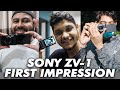 The best youtuber  vlogger camera  sony zv1  first look