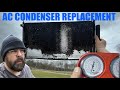 Honda Accord AC Condenser Replacement 2013 2017 No Bumper Removal Recharge
