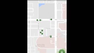 Example of jumping markers on Android Maps v2
