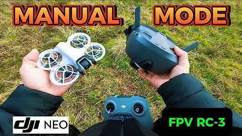 DJI NEO Manual Mode with DJI  Fpv RC3 and DJI Goggles N3 #djineo