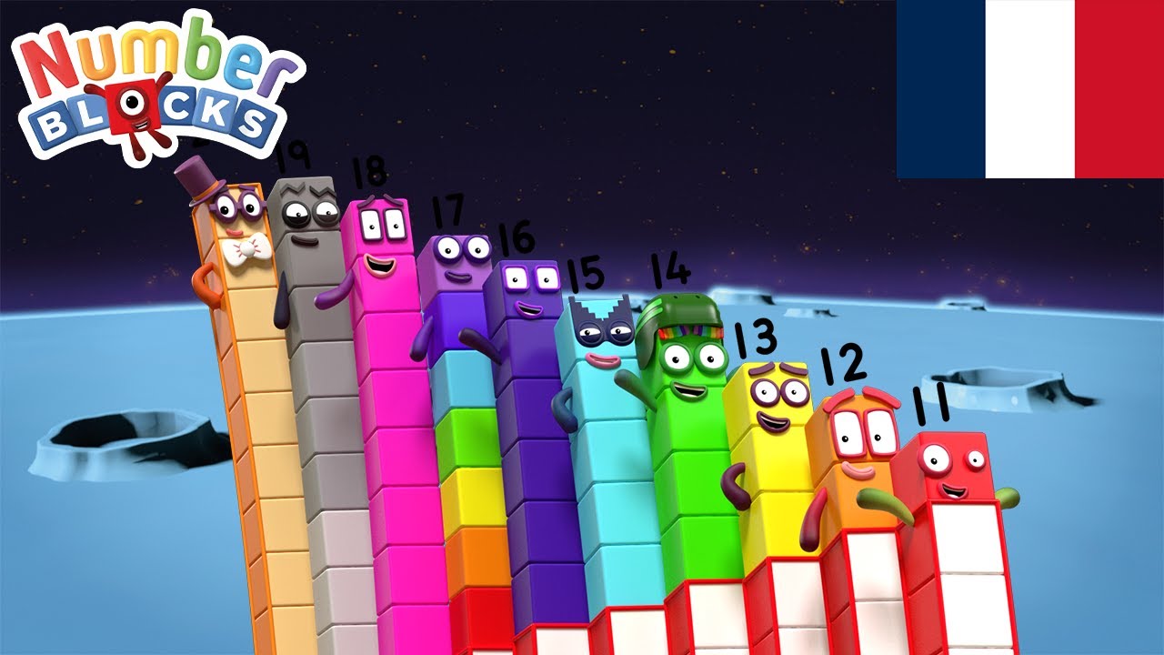 Le Dessin | Apprendre à Compter | Épisodes complets | @NumberblocksFrançais ​