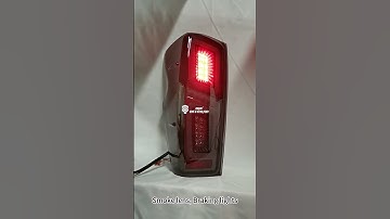 LED Smoke Rear Lamps For Isuzu D-max Dmax 2021-2024.#isuzudmax #isuzu2024 #dmax2023