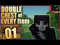 Collecting a DOUBLE CHEST of EVERY item in the game! | Episode 001 | Beginning stages!