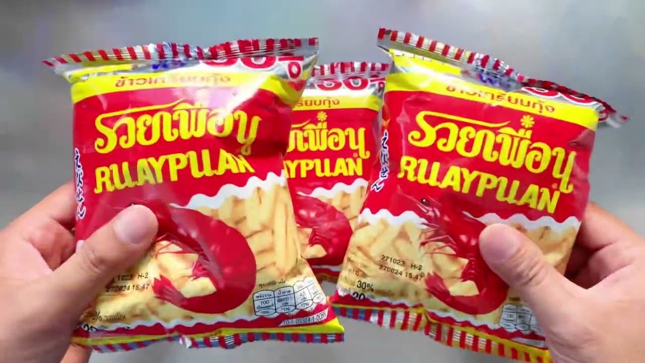 Rust Puan Shrimp Snack Unboxing - ASMR