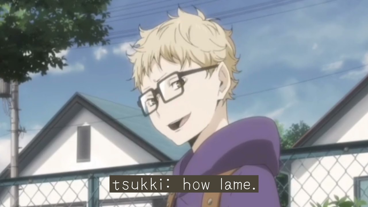 y/n x tsukishima kei || Haikyuu ep.1 series || fake sub
