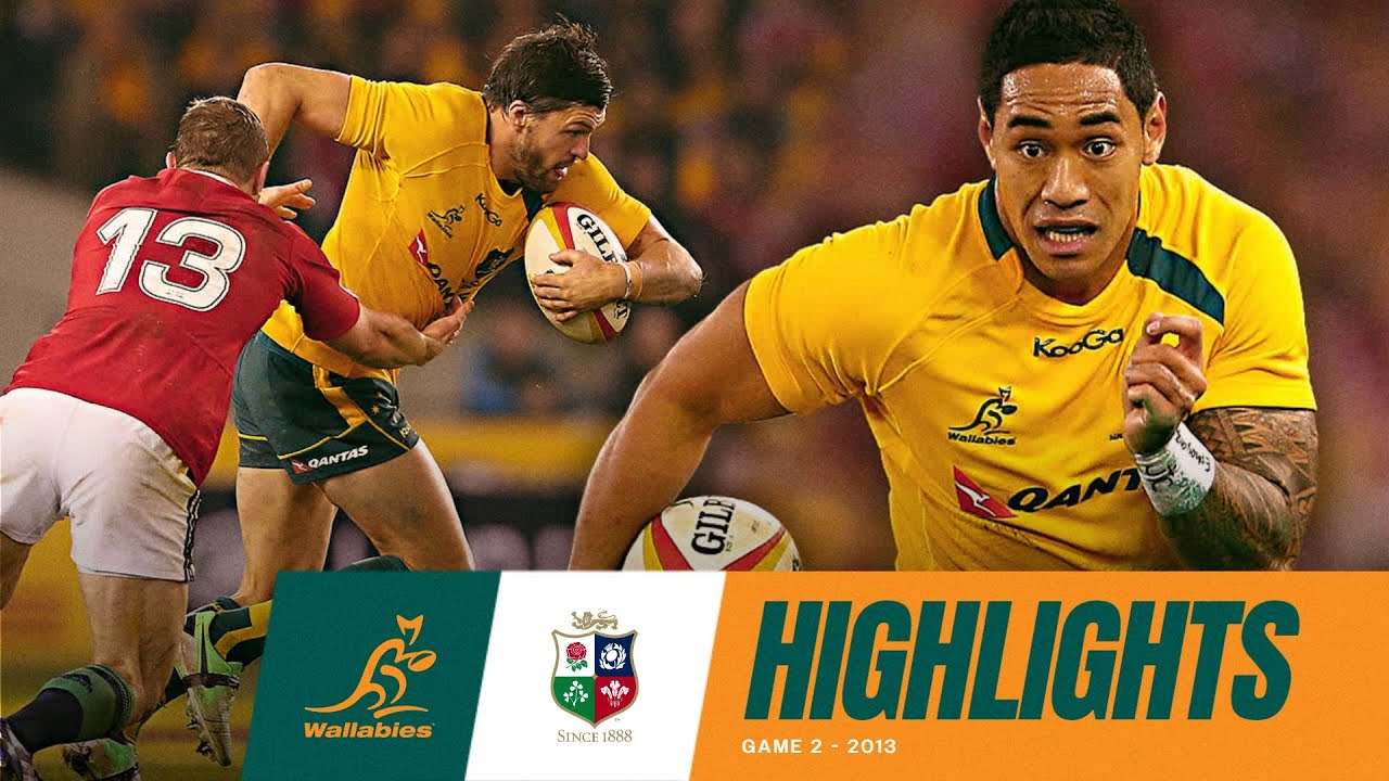 Wallabies v British & Irish Lions | Classic Highlights | 2013 Game 2
