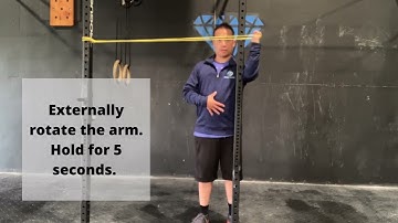 Shoulder ER at 90 degrees Flexion