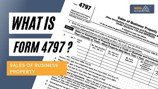 Form 4797 Sales Of Business Property Form 4797 Meru Accounting