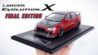 Building A Replica Mitsubishi Lancer Evolution X Model Car. 1/24 Scale, part 2