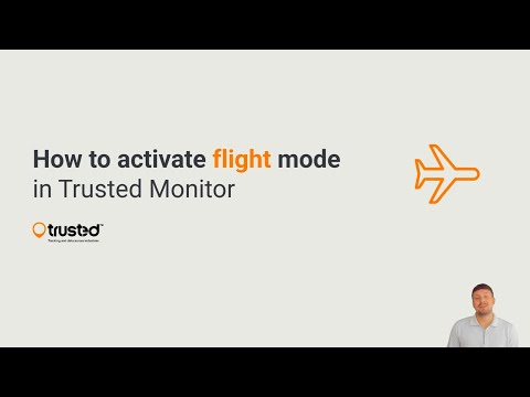 So aktivieren Sie den Flugmodus im Trusted Monitor