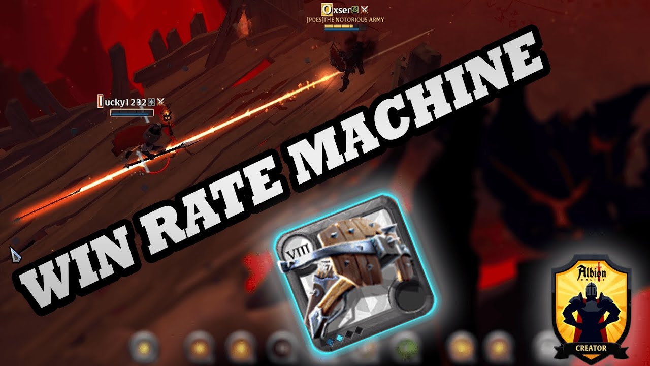 WIN RATE MACHINE !! %92 WIN RATE HEAVY CROSSBOW PVP ( Albion Online )