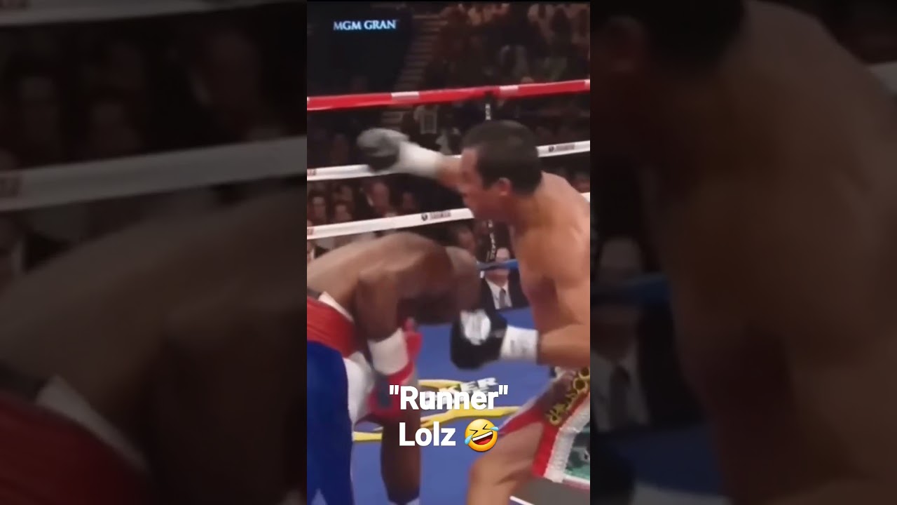 Avoiding punches is not running. Learn boxing. 