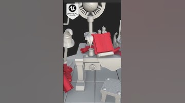 Scholar Book 3D Stylized Asset #shorts #3d #blender #unrealengine5