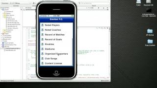 Everton F.C. iPhone App Part 2 screenshot 5