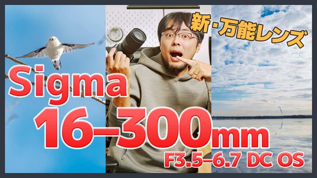 【新設計の万能レンズ】シグマ16-300mmが“何でも撮れる”レベルでヤバい【RFマウント】