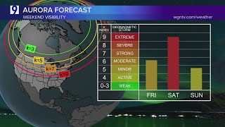 Can you see the Northern Lights this weekend in Missouri or Illinois?