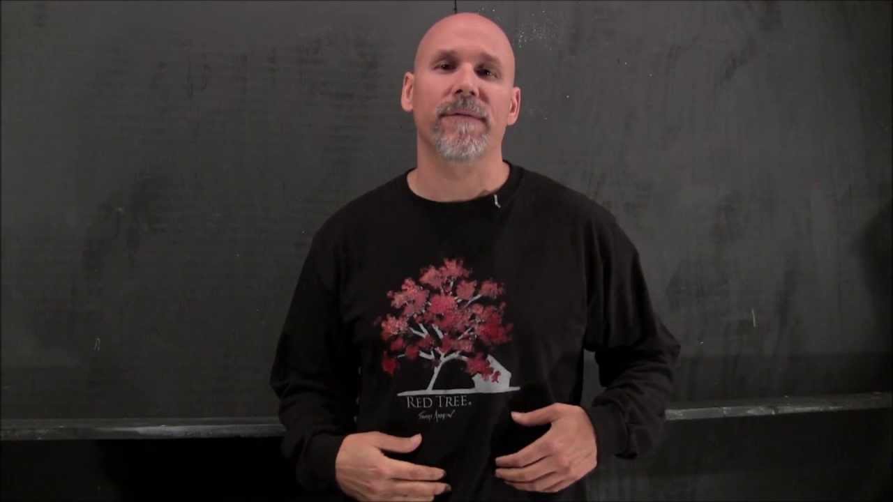 Painting a Red Tree T shirt   Part 4