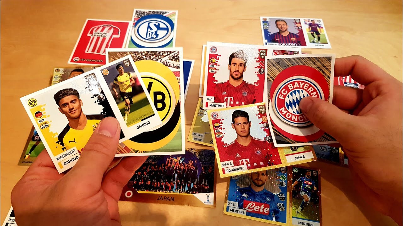 GERMAN DERBY BAYERN vs BVB!!! In FIFA 365 Panini Sticker Unboxing
