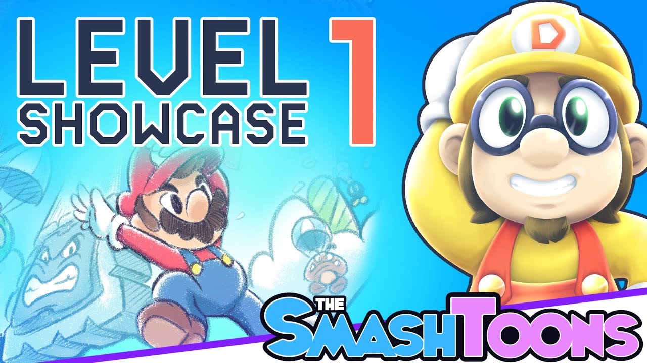 Super Mario Maker 2 - Level Showcase #1 | SmashToons - YouTube