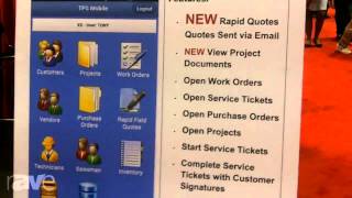 InfoComm 2013: Dove Net Showcases TPS Mobile Software screenshot 2