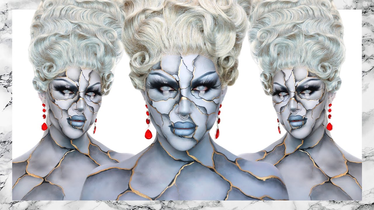 I TURNED MYSELF INTO A MARBLE STATUE - DRAG TUTORIAL || Ellis Atlantis