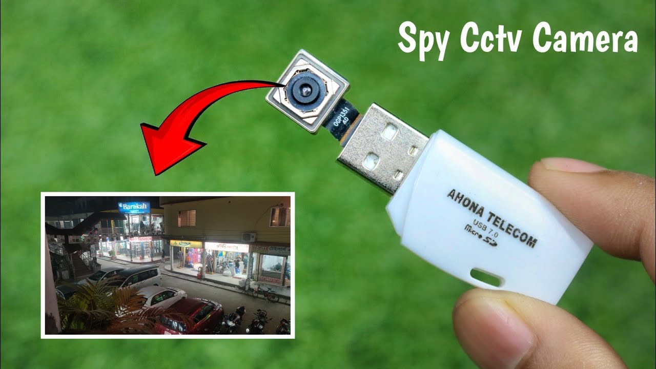How To Make Spy Cctv Camera Using Card Reader At Home YouTube