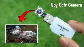 How To Make Spy Cctv Camera Using Card Reader - At Home