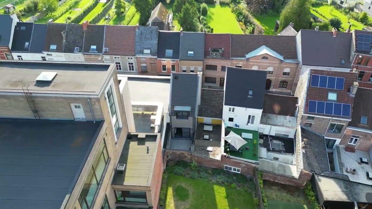 Moderne Stadswoning Met Garage En Groot Terras