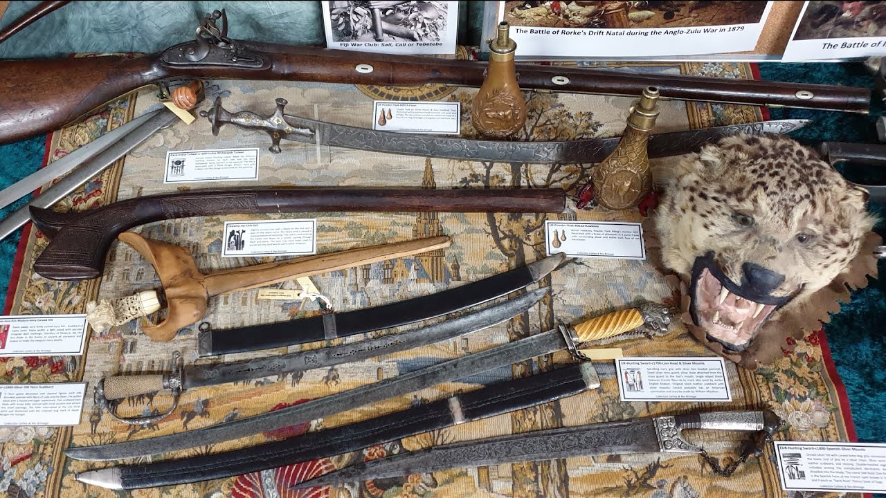 Heritage Arms Society: Hunting, Sporting, Oceania, Zulu War, Gun, Sword, Uniform, Medal, Antique