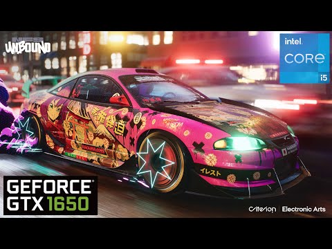 NFS Unbound GTX 1650 & i5 10400F Gaming Benchmark 1080p ALL Settings Need for Speed Unbound GTX 1650