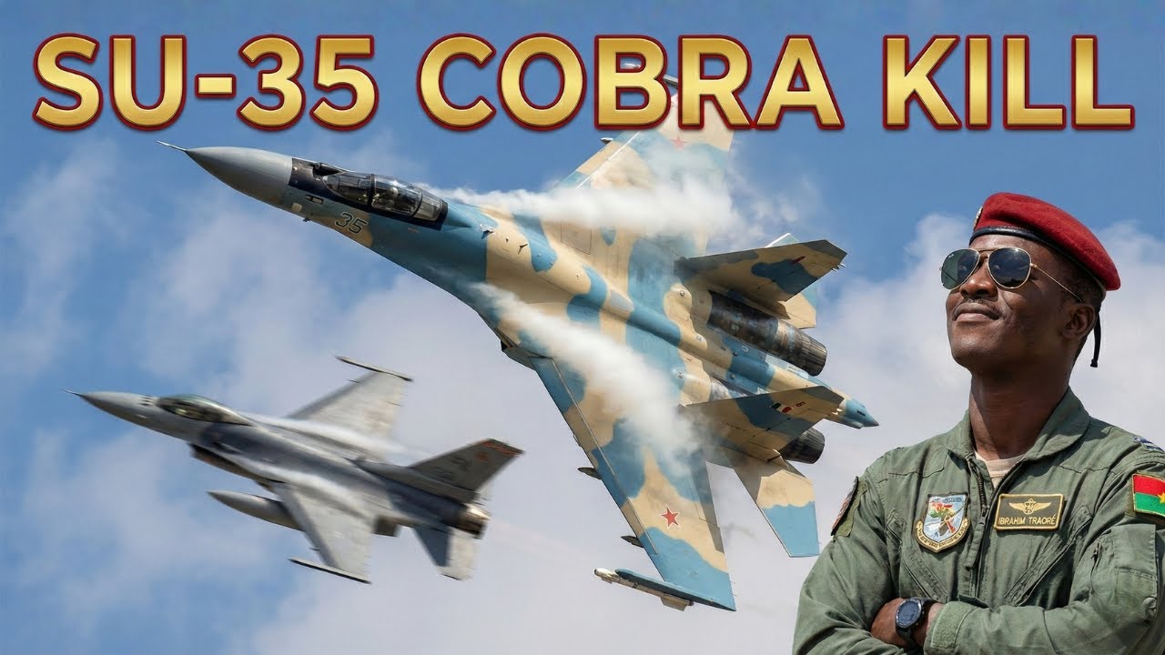 "ДРАКА!" – Су-35С Траоре выполняет маневр "Кобра", чтобы уничтожить истребители F-16.