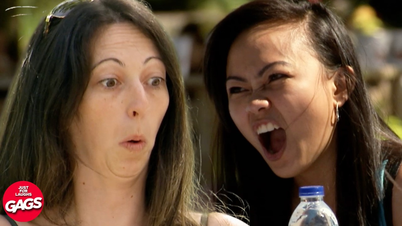 She Took Home the Trophy in the Farting Contest | Just For Laughs Gags – Video
