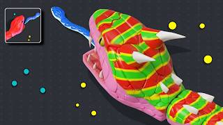 Snake Clash!.io - MAX LEVEL Gameplay! NEW GAME! #snakeclash screenshot 4