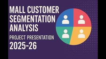 Mall Customer Segmentation Analysis CLASS -12 "Presentation" OF OUR PROJEC RESULT 2025-26