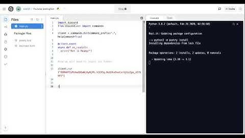 Coding a discord bot w/ python | The basic setup| part 1 of the series