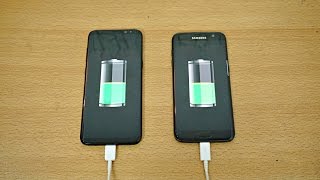 Samsung Galaxy S8 Plus vs S7 Edge - Battery Charging Speed Test! (4K)