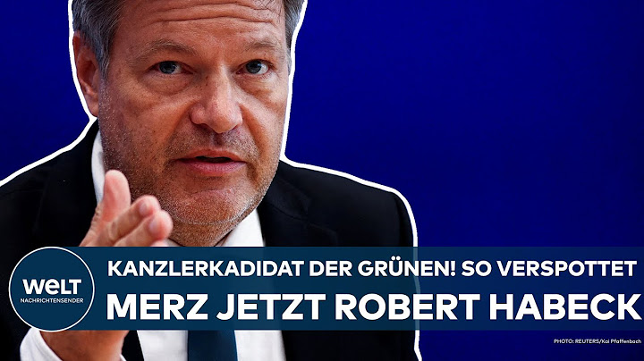 DEUTSCHLAND: Robert Habeck wird Grünen-Kanzlerkandidat! So verspottet Merz jetzt den Vizekanzler!